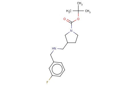 1-BOC-3-[(3-FLUOROBENZYL-AMINO)-METHYL]-PYRROLIDINE